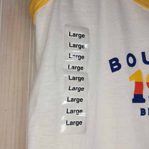 Boulevard Brewing Company 1985 Retro White Tank Top Sz Large - Picture 4 of 6